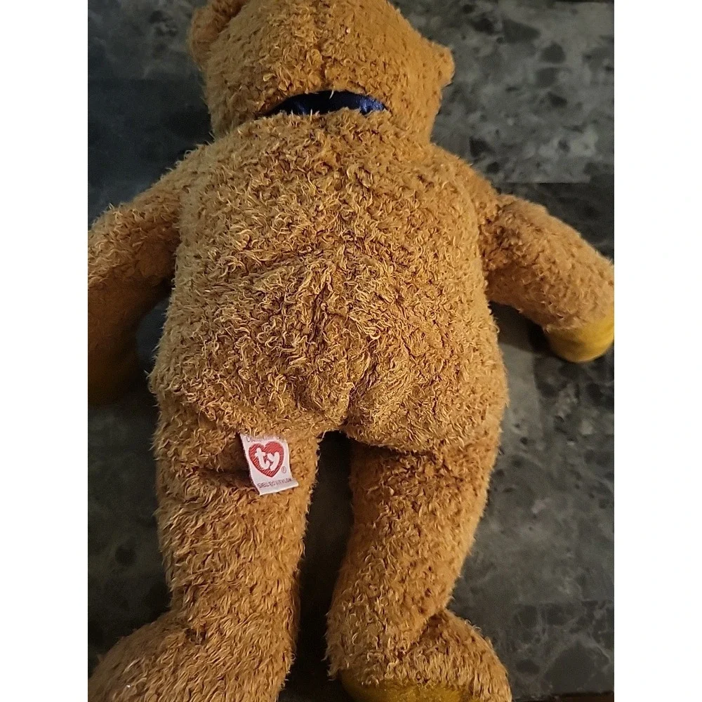 Ty 1999 Beanie Buddies Brown Bear‎ Fuzz 14